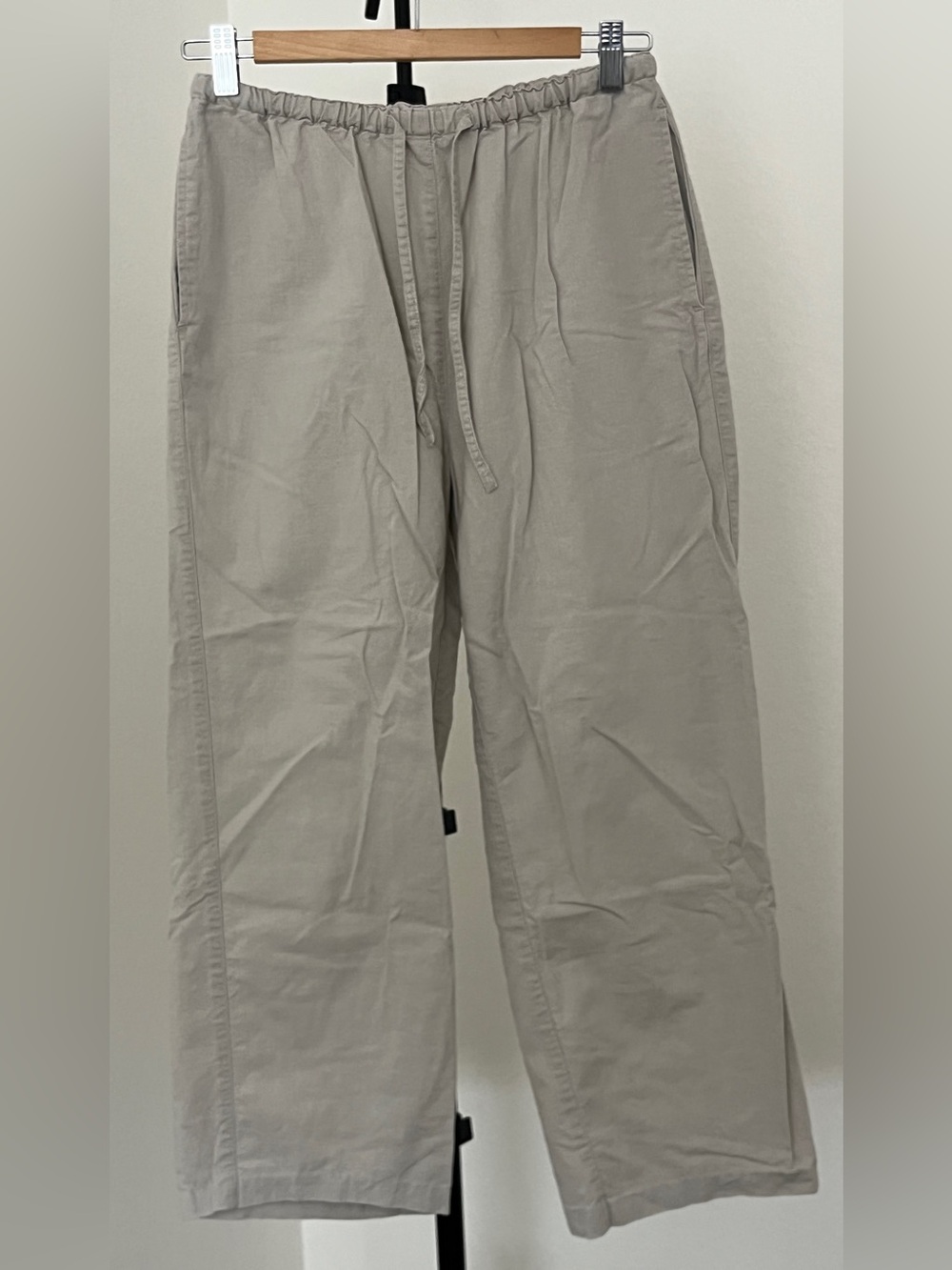 🌾 White Stag Easy Linen-Blend Cropped Pants | Beach Vacation Classic | Small
